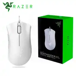 Falabella Mouse DeathAdder Essential 6400 PPP Blanco oferta