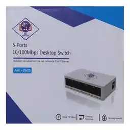 Falabella Switch 5 Puertos Lan, Rj45, Ethernet oferta