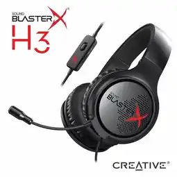 Falabella DIADEMA GAMER PRO - CREATIVE SOUND BLASTERX H3 oferta