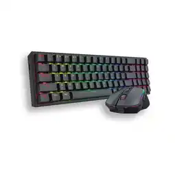 Falabella Kit Gamer Inalámbrico S136 Teclado RGB + Mouse Óptico 4000DPI oferta