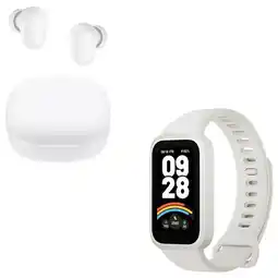 Falabella Combo Xiaomi: Pulsera Inteligente Smart Band 9 Active + Buds 6 Play, Blanco oferta