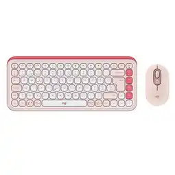 Falabella Combo Teclado Y Mouse Bluetooth Pop Icon Rosado oferta