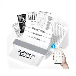 Falabella Impresora Térmica Portátil Recargable A4 Inalámbrica oferta