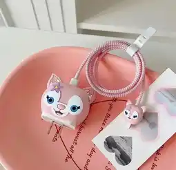 Falabella Funda En Silicona Protector De Cargador IPhone Gata Rosada oferta