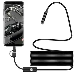 Falabella Cámara Endoscopio 35mt Android 3 En 1 Usb Tipo C Microusb oferta
