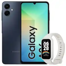 Falabella Celular Galaxy A06 128GB /4GB Black + Mi Band 9 Active Wht oferta