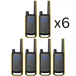 Falabella 6 Radios de Comunicación T470 Walkie Talkies Vox Originales oferta