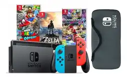 Falabella Switch con Zelda, Mario Kart 8 y Odyssey oferta