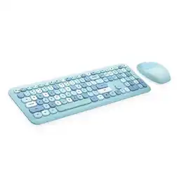 Falabella Combo Teclado Mouse Multicolores Teclas Silenciosas Moffi oferta