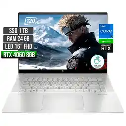 Falabella ENVY INTEL CORE I7-13700H RTX 4060 8GB SSD 1TB RAM 24GB LED 16 FHD 120Hz oferta