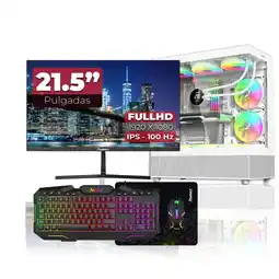 Falabella Computador Gamer Ryzen 5 5600GT SSD 512GB RAM 16GB Monitor 22 121702 oferta