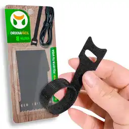 Falabella Velcro Organizador Reutilizable para Cables X8 oferta