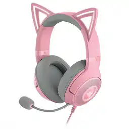 Falabella Diadema Gamer Inalámbrica Bt 5,2 Ghz Kraken Kitty V2 Rosa oferta
