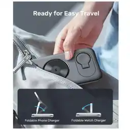 Falabella Base De Carga Inalámbrica Plegable 3 En 1 Para Dispositivos oferta