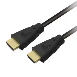 Falabella Cable con conector HDMI macho a HDMI macho XTC-338 Negro oferta