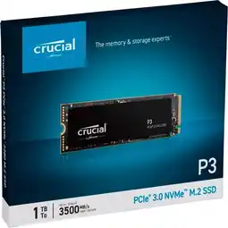Falabella Crucial P3 Plus 1TB Más Velocidad y Potencia para tu PC Original oferta