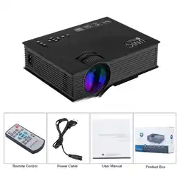 Falabella Proyector WiFi UC68S – Mini Proyector LED 1200 Lúmenes con AirPlay y Miracast oferta