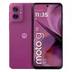 Falabella Celular Moto G55 5G 256GB 8GB Purpura oferta