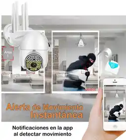 Falabella Cámara Seguridad Robótica Wifi Nocturna Audio Protocolo Onvif + SD64GB oferta