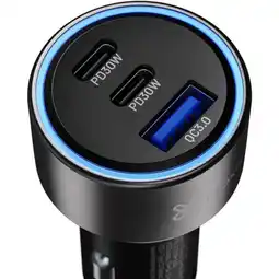 Falabella KX Car Charger 60W Max 2xUSB-C PD30W + USB-A QC 30 oferta