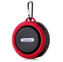 Falabella Parlante Bluetooth radio impermeable antishock soporte bici rojo oferta