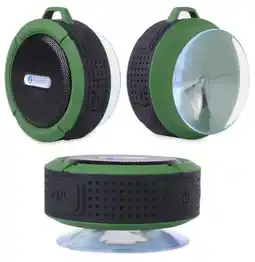 Falabella Parlante Bluetooth radio impermeable antishock soporte bici verde oferta