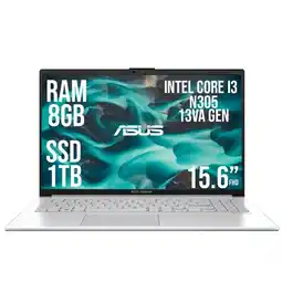 Falabella PORTATIL VIVOBOOK GO 15 CORE I3 N305 SSD 1TB RAM 8GB 15.6 FHD oferta