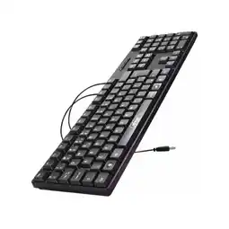 Falabella Teclado USB Alámbrico 104 Teclas - Funcionalidad Completa oferta