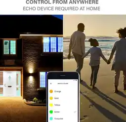 Falabella Bombilla LED inteligente A19 multicolor compatible con Alexa oferta