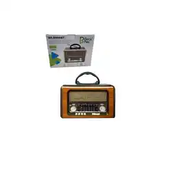 Falabella Radio Amfm Bluetooth Multibandas Usb Vintage Recargable oferta