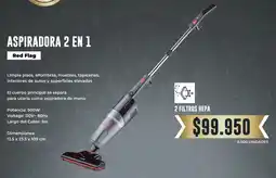 Tiendas D1 Red flag aspiradora 2 en 1 oferta