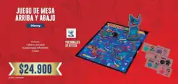 Tiendas D1 Disney juego de mesa arriba y abajo oferta