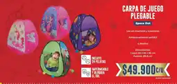 Tiendas D1 Space dot carpa de juego plegable oferta