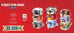 Tiendas D1 Space dot bloques reino animal oferta