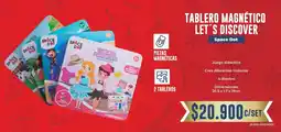 Tiendas D1 Space dot tablero magnético let's discover oferta