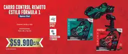 Tiendas D1 Space dot carro control remoto estilo fórmula 1 oferta