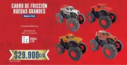 Tiendas D1 Space dot carro de fricción ruedas grandes oferta