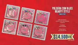 Tiendas D1 Space dot pulsera con dijes beauty style oferta
