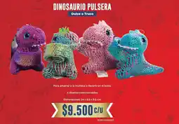 Tiendas D1 Dulce o truco dinosaurio pulsera oferta