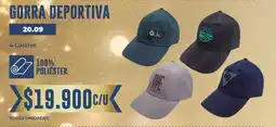 Tiendas D1 Gorra deportiva oferta