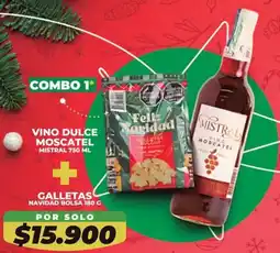 Tiendas D1 Vino dulce moscatel mistral oferta