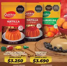 Tiendas D1 Mezcla de natilla arequipe/tradicional quicksy oferta