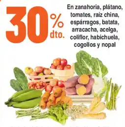 Alkosto En zanahoria, plátano, tomates, raíz china, espárragos, batata, arracacha, acelga, oferta
