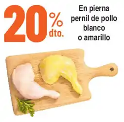 Alkosto En pierna pernil de pollo blanco o amarillo oferta
