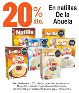 Alkosto En natillas de la abuela oferta