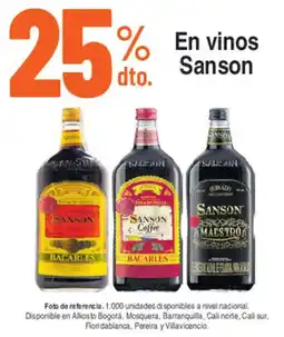 Alkosto En vinos sanson oferta