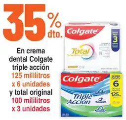 Alkosto En crema dental colgate triple acción oferta