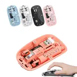 Falabella Mouse Inalámbrico Recargable Ultrafino Con Iluminación Led oferta