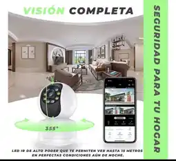 Falabella Cámara De Seguridad Inalambrica Wifi Gira 360° oferta