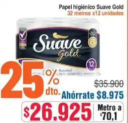 Alkosto Suave gold papel higiénico oferta